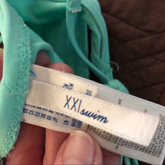 🌞 Women's Forever 21 Mint Green Bikini - Picture 7 of 8